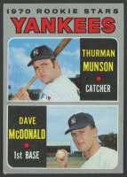 Thurman Munson RC / Dave McDonald RC 1970 Topps Rookie Stars #189 at PristineAuction.com