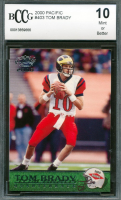 Tom Brady 2000 Pacific #403 RC (BCCG 10) at PristineAuction.com