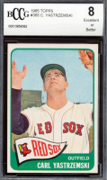 Carl Yastrzemski 1965 Topps #385 (BCCG 8) at PristineAuction.com