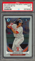 Mookie Betts 2014 Bowman Chrome Prospects #BCP109 RC (PSA 9) at PristineAuction.com