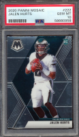 Jalen Hurts 2020 Panini Mosaic #222 RC (PSA 10) at PristineAuction.com