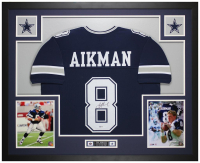 Troy Aikman Signed Custom Framed Jersey Display (Beckett) at PristineAuction.com