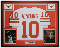 Vince Young Signed Custom Framed Jersey Display (Beckett) at PristineAuction.com