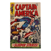 1968 "Captain America" Issue #102 Marvel Comic Book at PristineAuction.com