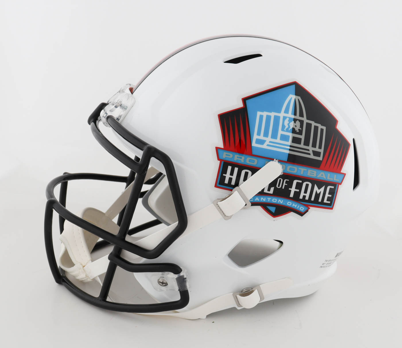 Hall Of Fame Logo Full-Size Speed Helmet Signed by (4) with Jan Stenerud, Willie Roaf, Will Shields & Emmitt Thomas with Multiple Career Stat Inscriptions (JSA) at PristineAuction.com Hall Of Fame Logo Full-Size Speed Helmet Signed by (4) with Jan Stenerud, Willie Roaf, Will Shields & Emmitt Thomas with Multiple Career Stat Inscriptions (JSA) at PristineAuction.com