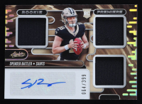 Spencer Rattler 2024 Absolute Rookie Premiere Materials Autographs #36 RC #064/399 at PristineAuction.com