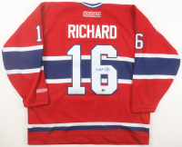 Henri Richard Signed Canadiens CCM Authentic Jersey (Beckett) at PristineAuction.com