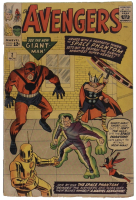 1963 "The Avengers" Issue #2 Marvel Comic Book at PristineAuction.com