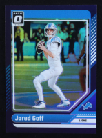 Jared Goff 2024 Donruss Optic Purple #63 #08/60 at PristineAuction.com
