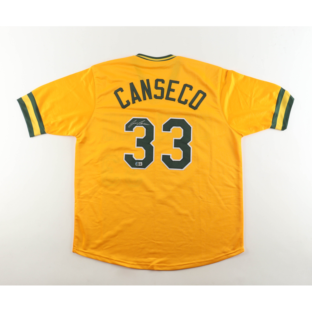 Jose Canseco Signed Jersey (Beckett) at PristineAuction.com