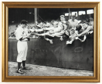 Joe Dimaggio Yankees Custom Framed Photo Display at PristineAuction.com