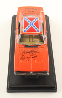 "Dukes of Hazzard" 1:18 General Lee Die Cast Car Signed by (7) Including Tom Wopat, Catherine Bach, John Schneider, James Best with Character Inscriptions (Beckett) at PristineAuction.com