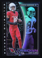 Gary Clark / Marvin Harrison Jr. RC 2024 Panini Obsidian Eclipsing Legends #12 at PristineAuction.com