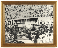 Joe Dimaggio Yankee Stadium Custom Framed Photo Display at PristineAuction.com