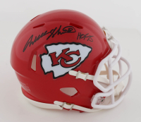 Will Shields Signed Chiefs Speed Mini Helmet Inscribed "HOF 15" (JSA) at PristineAuction.com