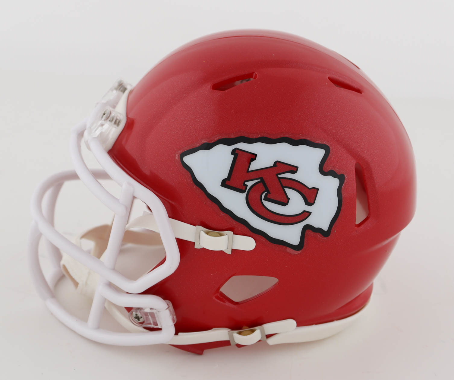 Will Shields Signed Chiefs Speed Mini Helmet Inscribed "HOF 15" (JSA) at PristineAuction.com Will Shields Signed Chiefs Speed Mini Helmet Inscribed "HOF 15" (JSA) at PristineAuction.com