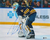 Carter Hutton Signed Sabres 8x10 Photo (Beckett) at PristineAuction.com