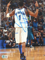 Tracy McGrady Signed Magic 8.5x11 Photo (Beckett) at PristineAuction.com