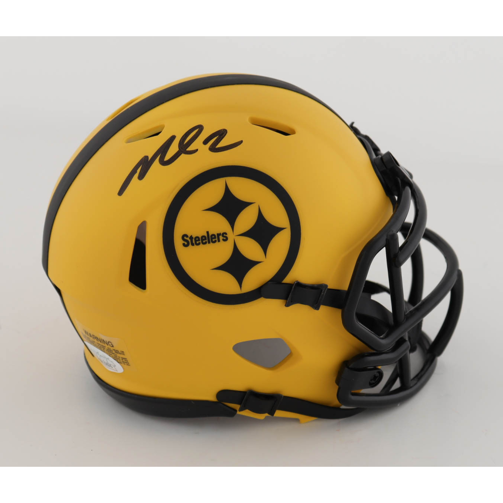 Michael Vick Signed Steelers Rave Alternate Speed Mini Helmet (JSA) at PristineAuction.com Michael Vick Signed Steelers Rave Alternate Speed Mini Helmet (JSA) at PristineAuction.com