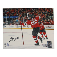Jack Hughes Signed Devils 8x10 Photo (Fanatics) at PristineAuction.com