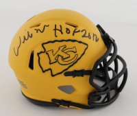 Willie Roaf & Emmitt Thomas Signed Chiefs Rave Alternate Speed Mini Helmet Inscribed "HOF 2012" & "HOF 08" (JSA) at PristineAuction.com