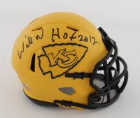 Willie Roaf & Emmitt Thomas Signed Chiefs Rave Alternate Speed Mini Helmet Inscribed "HOF 2012" & "HOF 08" (JSA) at PristineAuction.com