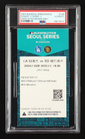 2024 MLB World Tour Seoul Series Game Ticket (PSA) at PristineAuction.com