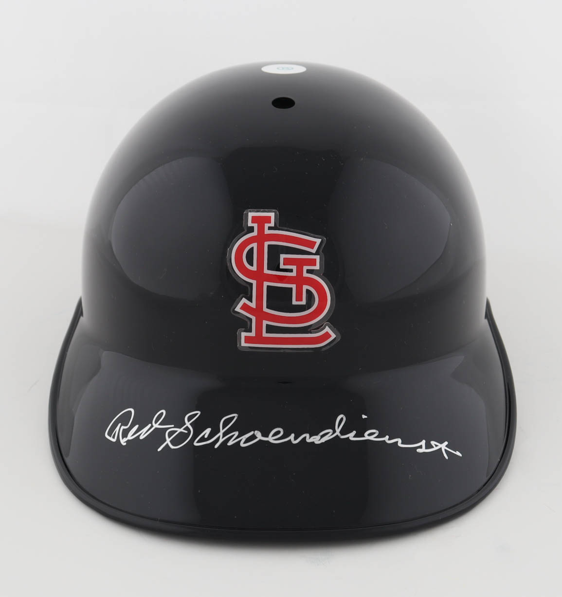 Red Schoendienst Signed Cardinals Baseball Helmet (JSA) at PristineAuction.com Red Schoendienst Signed Cardinals Baseball Helmet (JSA) at PristineAuction.com