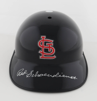 Red Schoendienst Signed Cardinals Baseball Helmet (JSA) at PristineAuction.com