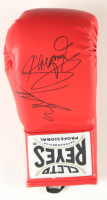 Manny Pacquiao & Yordenis Ugas Signed Cleto Reyes Boxing Glove (Beckett) at PristineAuction.com