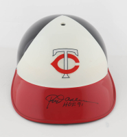 Rod Carew Signed Twins Baseball Helmet Inscribed "HOF 91" (JSA) at PristineAuction.com
