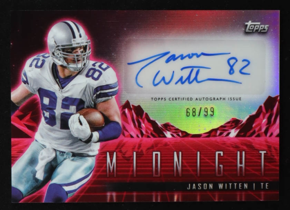Jason Witten 2024 Topps Midnight Horizon Signatures Twilight #HZSJW #68/99