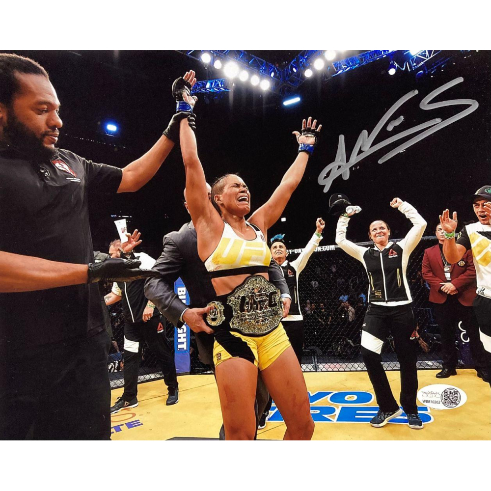 Amanda Nunes Signed UFC 8x10 Photo (JSA) | Pristine Auction