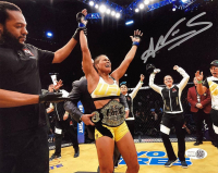 Amanda Nunes Signed UFC 8x10 Photo (JSA) at PristineAuction.com
