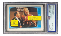 Hulk Hogan Signed 1985 Topps WWF #57 (PSA) at PristineAuction.com