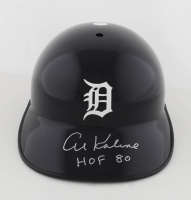 Al Kaline Signed Tigers Baseball Helmet Inscribed "HOF 80" (JSA) at PristineAuction.com