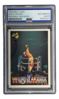 Hulk Hogan Signed 1990 Classic WWF #26 (PSA) at PristineAuction.com