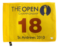 2010 Open Championship At St. Andrews Event-Issued Golf Flag (Fanatics) at PristineAuction.com
