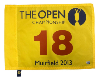 2013 Open Championship Muirfield Event-Issued Golf Flag (Fanatics) at PristineAuction.com