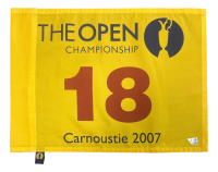 2007 Open Championship Carnoustie Event-Issued Golf Flag (Fanatics) at PristineAuction.com