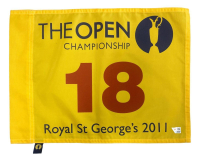 2011 Open Championship Royal St George's Event-Issued Golf Flag (Fanatics) at PristineAuction.com