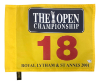 2001 Open Championship Event-Issued Golf Flag (Fanatics) at PristineAuction.com