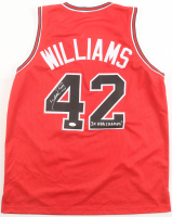 Scott Williams Signed Jersey Inscribed "3x NBA Champs!" (JSA) at PristineAuction.com