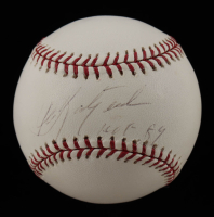 Carl Yastrzemski Signed OML Baseball Inscribed "HOF 89" (Beckett) at PristineAuction.com