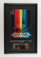 "Star Trek" Custom Framed Print Display with Original Film Cel with Hologram at PristineAuction.com