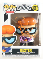 Candi Milo Signed "Cartoon Network" #1067 Dexter Funko Pop! Vinyl Figure Inscribed "Dexter" with Hand Drawn Glasses Sketch (JSA) at PristineAuction.com