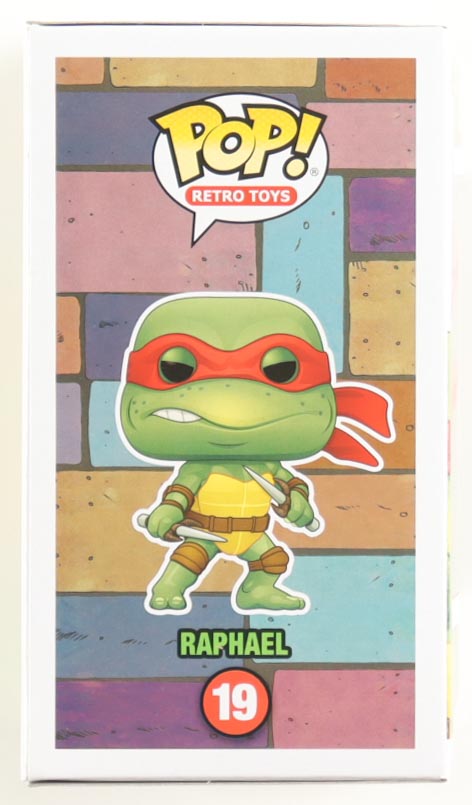 Kenn Scott Signed "Teenage Mutant Ninja Turtles" #19 Raphael Funko Pop! Vinyl Figure Inscribed "'Raph'" (JSA) at PristineAuction.com Kenn Scott Signed "Teenage Mutant Ninja Turtles" #19 Raphael Funko Pop! Vinyl Figure Inscribed "'Raph'" (JSA) at PristineAuction.com