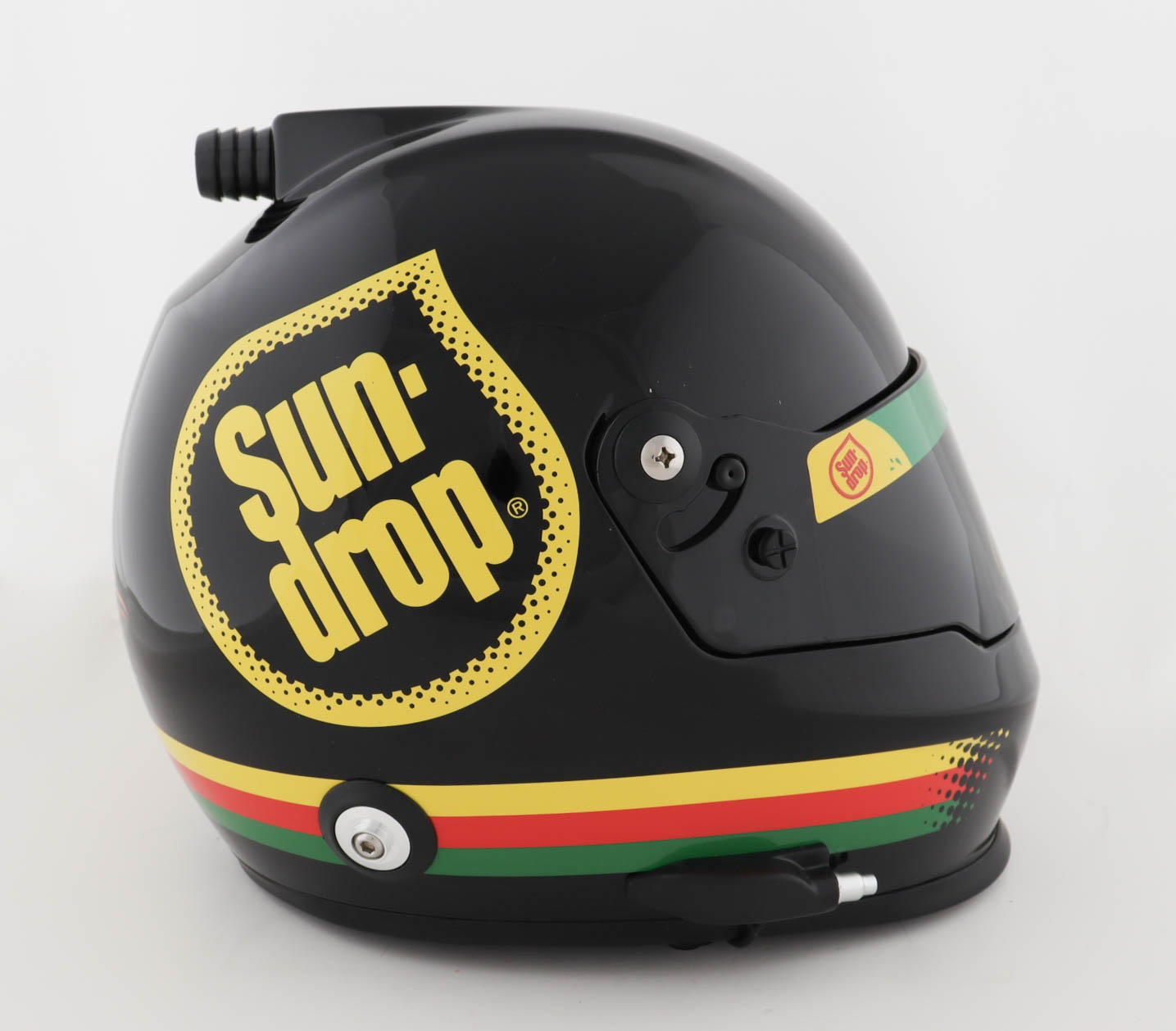 Dale Earnhardt Jr. Signed NASCAR Sun Drop Full-Size Helmet (Dale Jr.) at PristineAuction.com Dale Earnhardt Jr. Signed NASCAR Sun Drop Full-Size Helmet (Dale Jr.) at PristineAuction.com