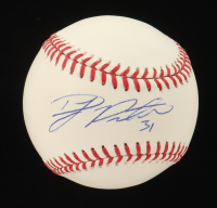 DJ Peters Signed OML Baseball (Beckett) at PristineAuction.com