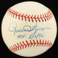 Rollie Fingers Signed OAL Baseball Inscribed "HOF 8/2/92" (Beckett) at PristineAuction.com